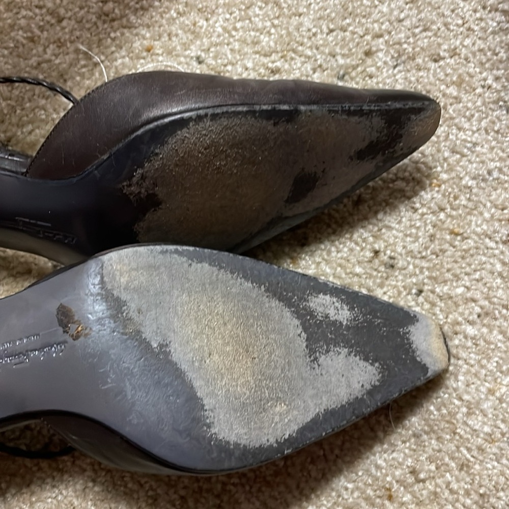 Ferragamo shoes brown sz 40 - Picture 4 of 4